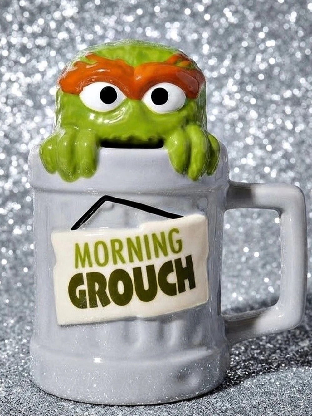 Zak Designs Oscar the Grouch Morning Grouch Mug